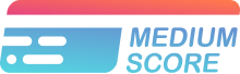 Логотип MediumScore (МедиумСкор)